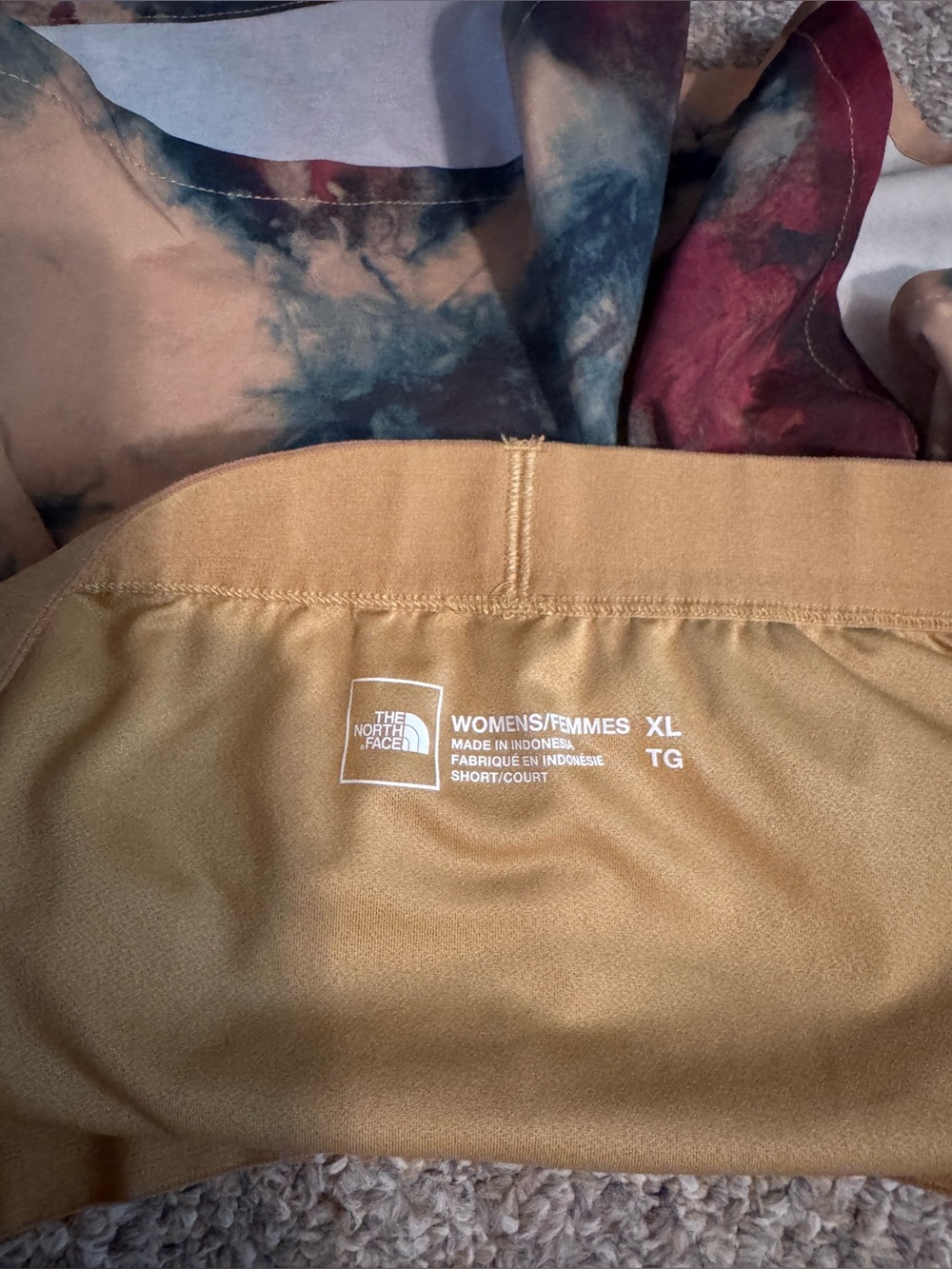 The North Face Wanderer Tie Dye Shorts - Picture 3 of 6